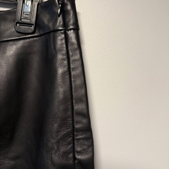 Lucky Brand NWT Leather Mini Skirt 10 - Picture 4 of 7